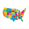 13 USA Map